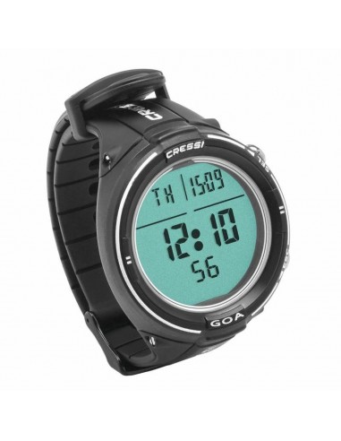 Montre Sportif Cressi-Sub Goa Sous-marin Noir Economisez 