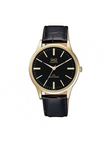 Montre Homme Q&Q C214J102Y Noir Doré (Ø 40 mm) pas cher 