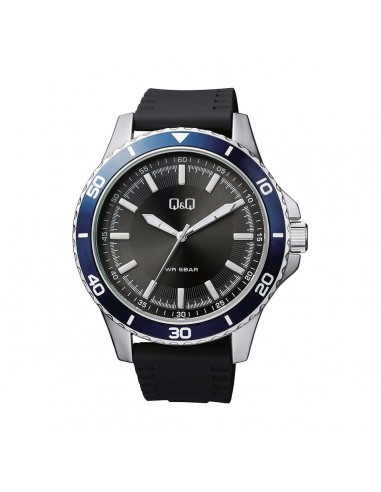 Montre Homme Q&Q QB24J302Y Noir (Ø 48 mm) l'achat 