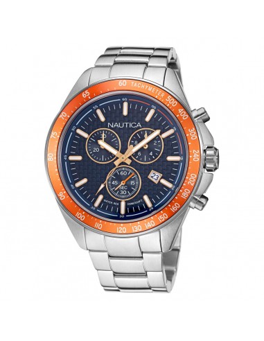 Montre Homme Nautica NAPOBF117 Argenté (Ø 47 mm) Véritable concentré