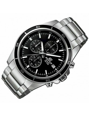 Montre Unisexe Casio EFR-526D-1AVUEF Noir Argenté des créatures d'habitude